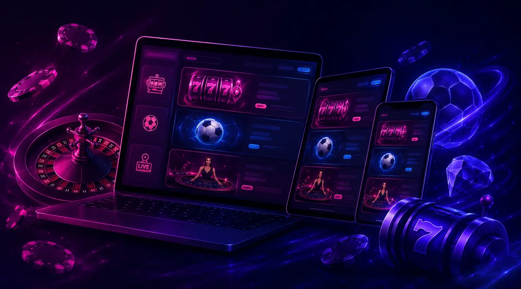 Быстрые игры FAVBET365 на ноутбуке